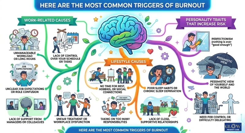 most common triggers of burnout